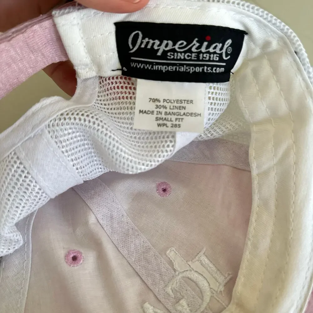 Imperial IGA Pink Golf Hat - Adjustable Kids Trucker Hat